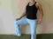 Zestaw do fitness Nike Fit: top + spodnie - S lady