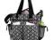 Torba SKIP HOP Spark Black Trellis