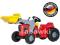 Traktor z łyżką Rolly Toys Kiddy kid Futura straż
