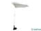 PARASOL OGRODOWY PÓŁOKRĄGŁY 160 g /M2
