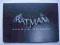ARTBOOK z gry BATMAN ARKHAM ORIGINS 27 x 19 cm