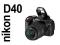 Nikon D40 Cyfrowa lustrzanka 18-55 Kit 6,1 Mpix