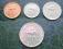 MALEZJA - Zestaw 4 monet każda inna (nowe emisje)