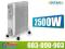 GRZEJNIK OLEJOWY ELEKTRYCZNY 2500W 11 ŻEBER GW 2 L