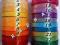 WSTĄŻKA SATYNOWA 32 M 1,2 CM MIX KOLORÓW W-WA