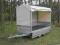 Przyczepa 2 osiowa 263x145x40 koła pod skrzynią