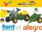 ROLLY TOYS Traktor JOHN DEERE ŁYŻKA+PRZYCZEPA