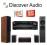 Zestaw ONKYO TX-SR333, M-Audio HCS 9920 cherry 5.0