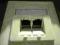 2 x rj45 2xrj45 gniazdo gniazda sieciowe dwie szt