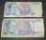 5000 Dinara - Jugosławia - 2 banknoty