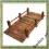 LUKSUSOWY Mostek drewniany, ogrodowy HG075