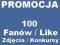 100 Fani Lubię To Like Facebook Youtube Konkurs