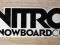 Naklejka NITRO SNOWBOARDS naklejki skate bmx