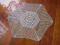 Piękna szydełkowa serwetka
