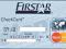 MAX - Karta bankowa MasterCard FIRSTAR # USA # 218