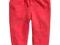 H&amp;M czerwone spodnie dresowe dresy r.74