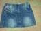 SPÓDNICZKA JEANSOWA 134 CM