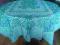 UROCZY OBRUS Z TKANINY GOBELINOWEJ(?)..