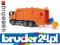 Scania R Śmieciarka pomarańczowa Bruder 03560