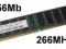 Pamięć 256Mb DDR1 266MHz Gwarancja