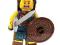 LEGO MINIFIGURES 8827 WOJOWNIK FIGURKA SERIA 6