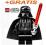 DARTH VADER figurka LEGO SW miecz SREBRNY + GRATIS