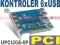NOWY KONTROLER 6x USB 2.0 PCI UPCI20A-6P = GW FVAT