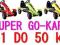 WIELKI GOKART NA PEDAŁY DO 50kg ARTI F1 GM18