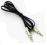 PŁASKI KABEL STEREO JACK na JACK M/M 1M