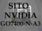 SITO NVIDIA GF-GO7400-N-A3 GO7200 - WYSOKA JAKOŚĆ