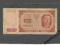 Banknot  100 Złotych  1 Lipca  1948 rok ser BH