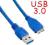 Kabel 0,5m USB USB3.0 - microUSB AM-BM krótki Łódź