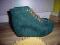 ASOS CREPPERSY platforma WEDGES BOTKI NOWE 38