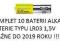 IKEA BATERIA ALKALICZNA LR3 AAA 1.5V 10 szt. 2019r