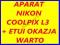 APARAT NIKON COOLPIX L3 + ETUI OKAZJA WARTO