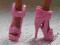 Buty dla lalki typu Barbie- WRZOSOWE CUDNE !!