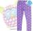 FURBY legginsy FIOLET spodnie GETRY legins 104 110