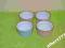 ZESTAW 4 OSŁONEK CERAMICZNYCH NA DONICZKĘ-MAŁE