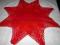 ŚLICZNA  SERWETA__ CZERWONA GWIAZDA