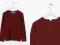 10623 ZARA BOYS__BORDOWY SWETER GUZIKI__4-5 LAT