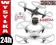 DUŻY QUADROCOPTER DRON R806 KAMERA 2x BATERIA X5C