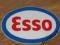 ESSO MOTOR OIL   oryginalna naklejka z lat 80-tych