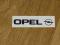 OPEL naklejka OPEL naklejka