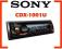 rADIO Samochodowe SONY CDX-G1001U MP3 USB BURSZTYN