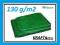 Plandeka 130g/m2 GRUBA ZIELONA 4x5M plandeki