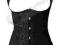 Gorset underbust kamizelka gothic victorian 42 XL