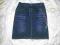 NIEBIESKA SPÓDNICA JEANSOWA DŻINS 134