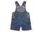 M&amp;CO_JEANSOWE OGRODNICZKI_KOTEK_r 62, 0-3m