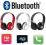 SŁUCHAWKI NAUSZNE BLUETOOTH BIEGANIA RADIO FM SD