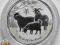 50 centów  ROK KOZY 2015 - 1/2 Oz. Ag 999 nowość